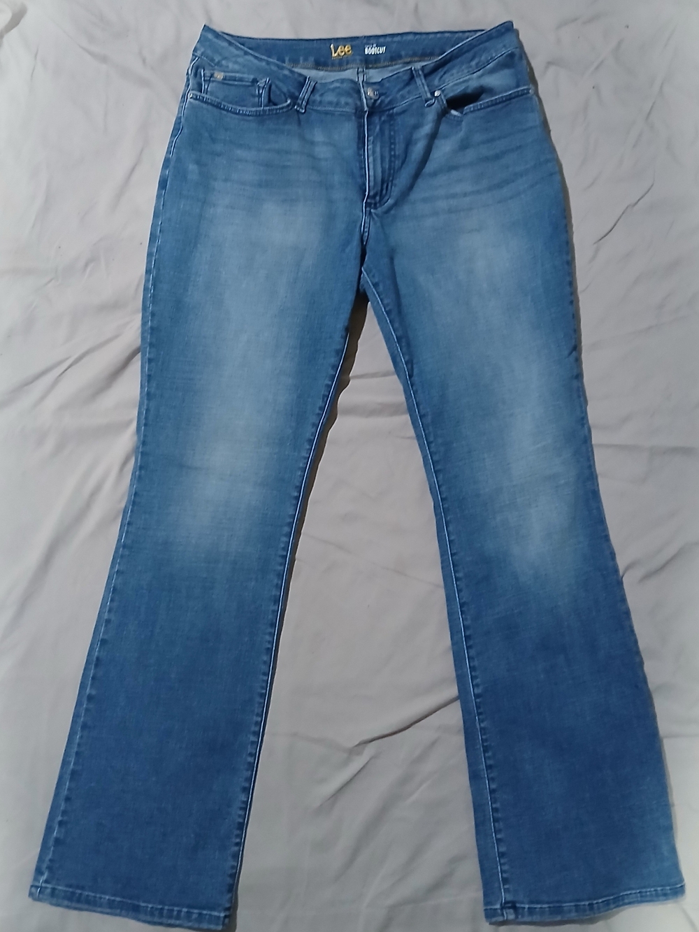 Lee Women's Curvy Fit Bootcut Jeans